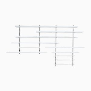 Mid-Century Modern Modular Wall Shelving System, Italy, 1960s