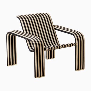 Armlehnstuhl 004 von Antti & Vuokko Nurmesniemi, Finnland, 1970er