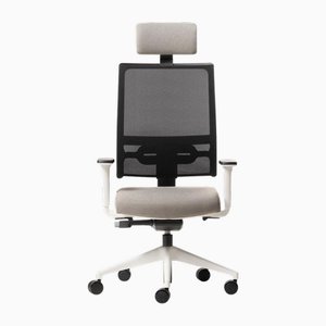 Honey Up High Backrest Managerial Armchair by Quinti Sedute