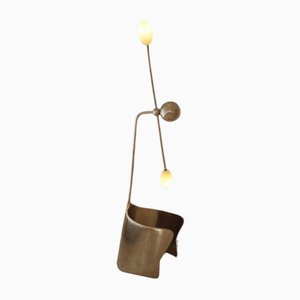 Moulin Table Lamp in Inox Stainless Steel by Atelier Ellery