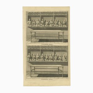 Valentijn, Various Chinese Gods, 1726, Original Engraving