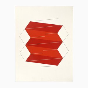 Joachim Albrecht, Red Electron, 1968, Serigrafía