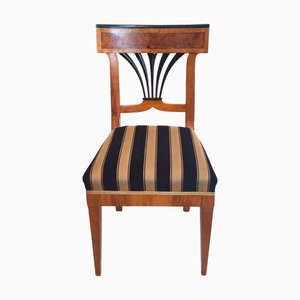 Biedermeier Cherrywood Chair, 19th Century