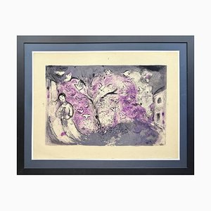 Marc Chagall, Daphnis et Chloé, Planche XXVI, 1961, Litografia