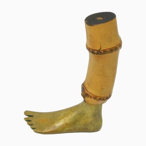 Cavatappi grande in ottone e bambù di Carl Auböck per Werkstätte Carl Auböck, anni '50