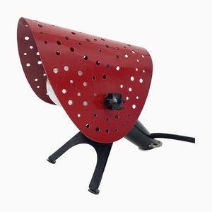Table Lamp with Perforated Shade by Ernst Igl for Hillebrand, 1950s