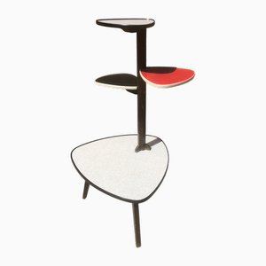 Soporte para plantas alemán Mid-Century, años 50