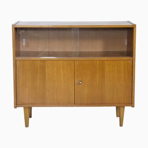 Teak Vintage Sideboard Vitrine, 1960er