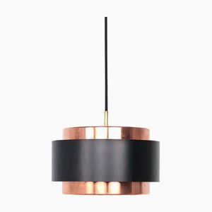 Saturn Pendant in Copper by Jo Hammerborg for Fog & Mørup, 1960s