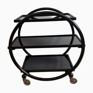 Carrello di servizio in legno curvato, anni '20