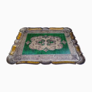 Wooden Tray, Florentine, 1970s