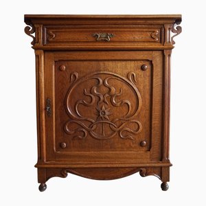 Art Nouveau Small Dresser with Drawer, 1910s