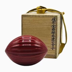 Scatola giapponese laccata di Shinya Yamamura, anni '10