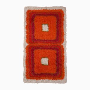 Vintage Wool Rug from Højer Eksport Wilton, Denmark, 1970s