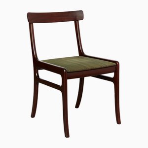 Chaise Mid-Century en Acajou par Ole Wanscher pour Poul Jeppesens, Rungstedlund, 1960s