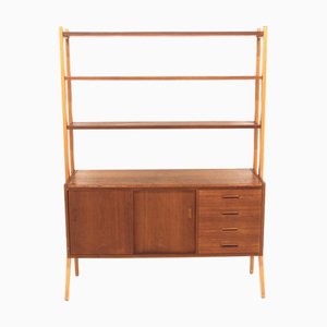 Teak and Beech Secretary, Sweden, 1960s