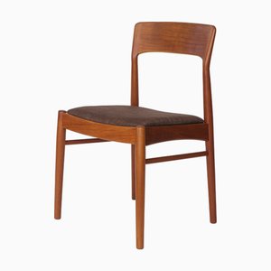 Danish Mid-Century Modern Teak Dining Chair by Henning Kjærnulf for KS Møbler, 1960s
