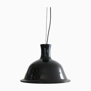 Danish Model Kantate Pendant Lamp in Aubergine by Michael Bang for Holmegaard, 1980s