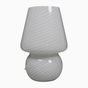 Lampe de Bureau Champignon Mid-Century en Verre de Murano, Italie, 1970s