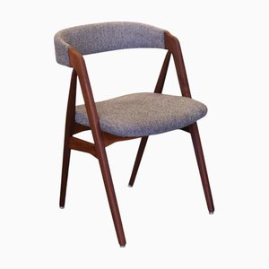 Teak Armchair in Hallingdal 65 Upholstery by Thomas Harlev for Farstrup Møbler, Denmark, 1960s, Set of 2