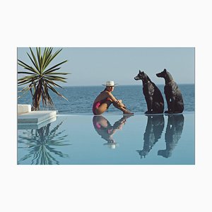 Slim Aarons, Von Pantz Pool, 1985, C-Type Print