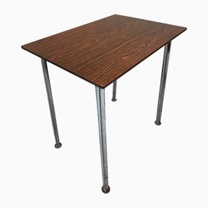 Vintage Industrial Steel and Composite School Desk, 1960s