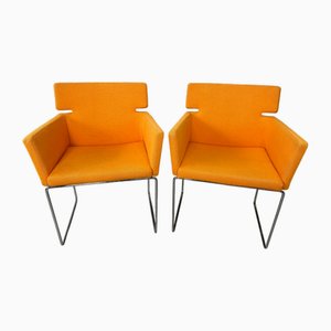 Vintage Key-S Armchairs by Arnold Merckx for Artifort, 2000s, Set of 2