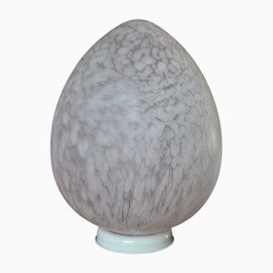 Lámpara Egg grande de cristal de Murano