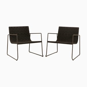 Suite de Fauteuils Andreu World Trenza en Métal