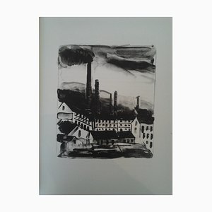 Maurice De Vlaminck, Dangerous Turning Point 3, Lithograph