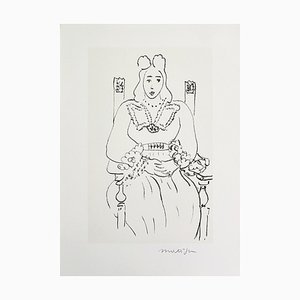 Henri Matisse, Study for Poem by Charles d'Orléans, 1994, Lithographic Poster