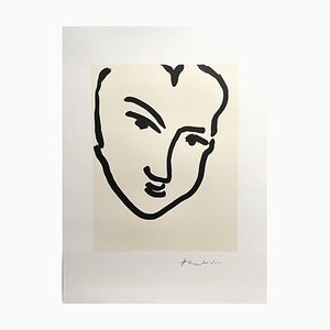 Henri Matisse, Nadia with Leaning Face, 1994, Lithographic Poster