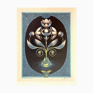Pierre Jacquot, Fountain of Youth, Original Lithograph