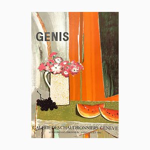 René Genis, Boilermakers Gallery Geneva, Original Lithographed Poster