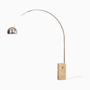 Arco Stehlampe von Achille & Pier Giacomo Castiglioni für Flos, 1980er