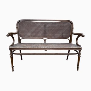 Cane Bench by John & Josef Kohn