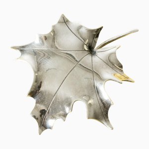 Silberne Vintage Brosche von Gertrud Engel, 1953