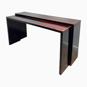 Tables Consoles en Bois, Set de 2