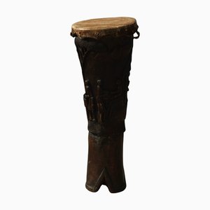 Scultura organica africana in legno intagliato, anni '50