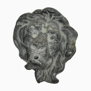 British Victorian Renaissance Revival Lion Fountain Spout Finial, 1890s