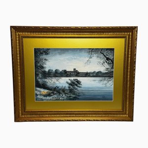 Edward John Bishop Evans, Ultima vista di Trentham Hall, Staffordshire, 1912