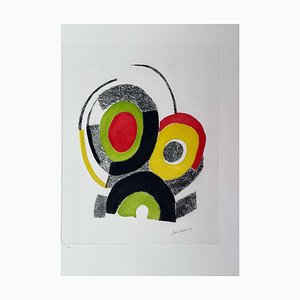 Sonia Delaunay, Rimbaud's Illuminations, 1973, Etching