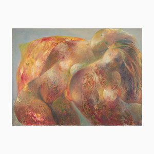 Sebastiano Sanguigni, Nude Figures, Oil Painting, 2000s
