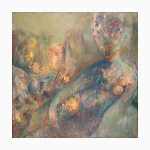 Sebastiano Sanguigni, Nude Figures, Oil Painting, 2000s