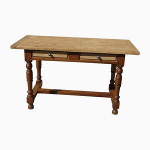 Rustic Oak Desk, 1930s