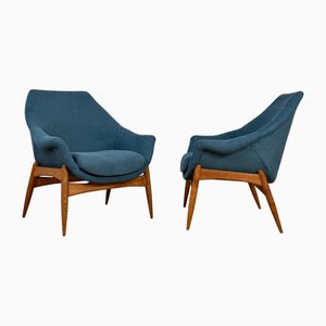 Hungarian Chairs by Júlia Gaubek, 1960s, Set of 2