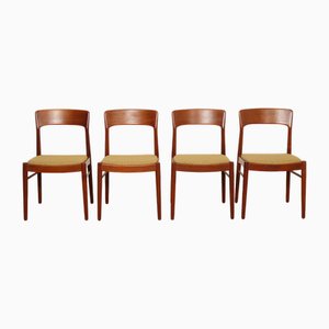 Dining Chairs from Henning Kjaernulf, Set of 4