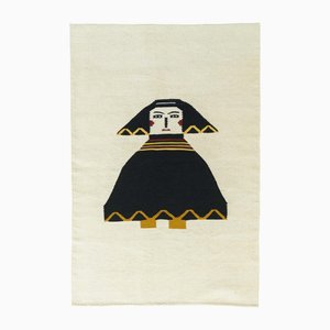 Handwoven Kilim Rug in Wool