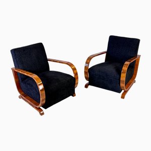 Fauteuils Art Déco attribués à Heal & Son, Londres, 1930s, Set de 2