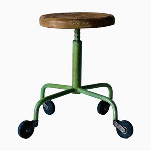 Industrial Adjustable Stool, 1970s